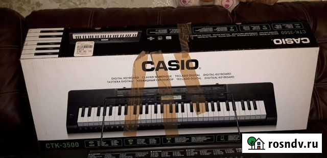 Синтезатор casio ctk 3500 Пристень - изображение 1