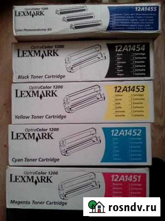 Тонер картриджи на Lexmark Optra color 1200 Аx3 Астрахань - изображение 1
