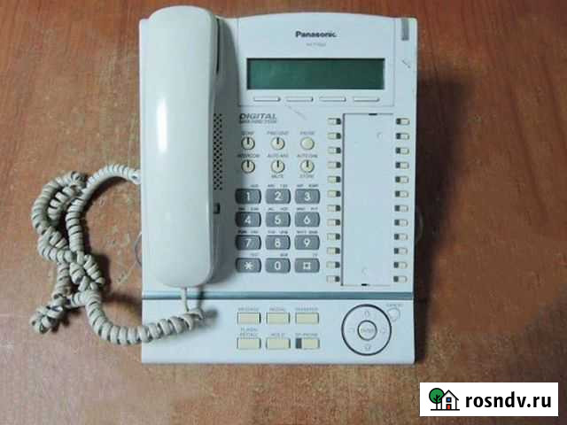 Цифровой системный телефон Panasonic KX-T7633RUW Тольятти - изображение 1