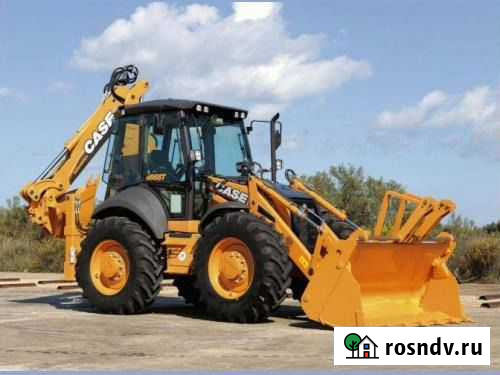 Услуги экскаватора-погрузчика Case 580t Чебоксары - изображение 1