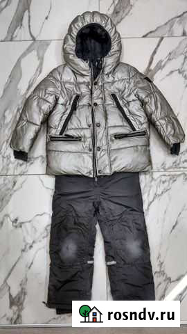 Комбинезон комплект зимний Gulliver / р.110 Москва - изображение 1