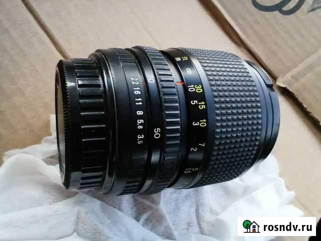 Объектив Rikon. Macro XR Rikenon 35-70 mm 3.5 pent Красноярск - изображение 1