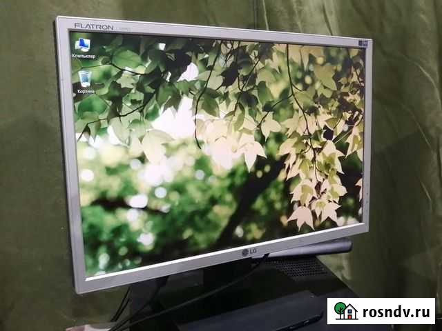 Монитор LG широкоформатный L192WS Хабаровск - изображение 1