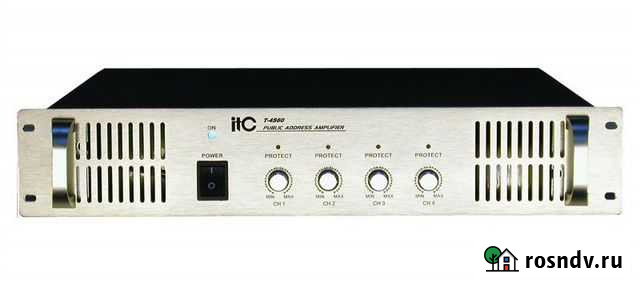 ITC escort T-4S240 система оповещения. Усилитель Кольчугино - изображение 1