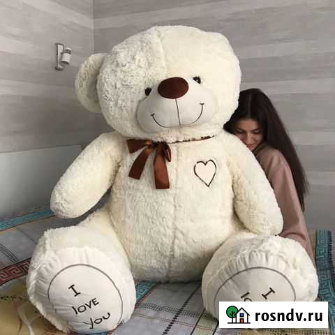 Плюшевый медведь 190см Феликс Подарок на Новый Год Севастополь - изображение 1