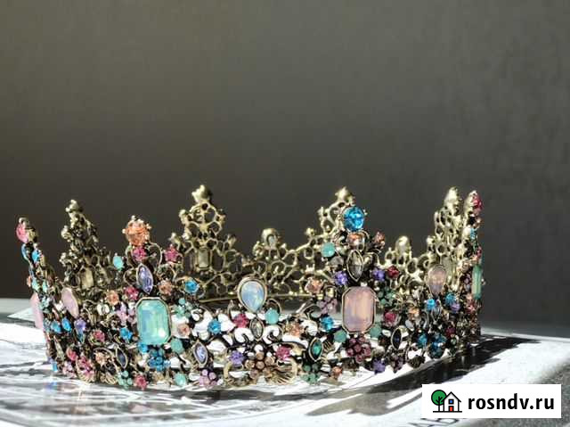 Корона металлическая диадема стиль барокко Санкт-Петербург - изображение 1