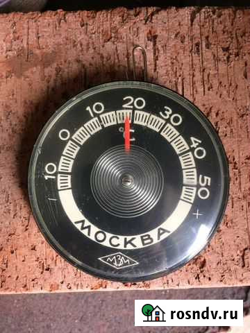 Термометр СССР 70-е Москва Тверь - изображение 1