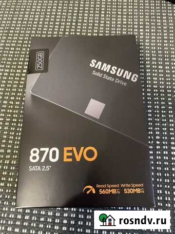 SSD Samsung 870 EVO 250gb Курган - изображение 1