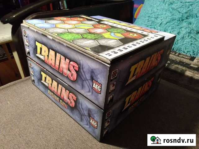Игра настольная Trains + Rising sun Тула - изображение 1
