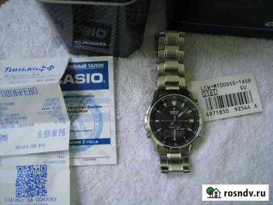 Casio Lineage LCW-M100DSE-1A solar powered Москва