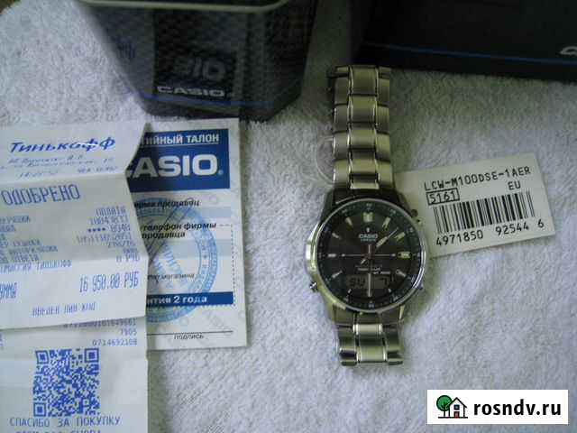 Casio Lineage LCW-M100DSE-1A solar powered Москва - изображение 1