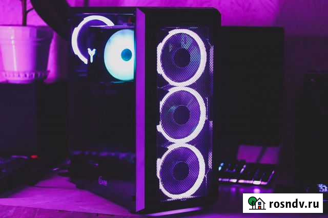 Игровой компьютер ryzen 5 2600 3,9 GHz, 16 озу, 50 Рязань - изображение 1