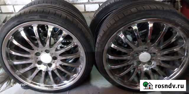 Хром диски Сarlsson с резиной Сосновый Бор - изображение 1