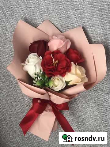 Мыльные цветы - подарок Великий Новгород - изображение 1