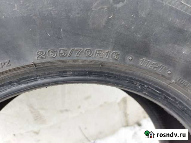 Bridgestone 265/70 R16 4шт Высоковск - изображение 1