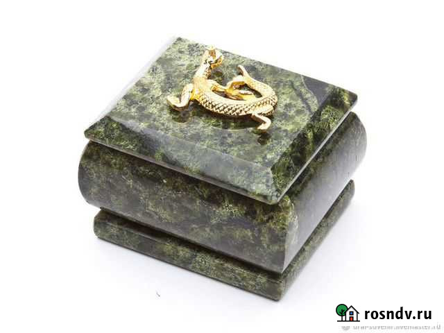 Шкатулка из натурального камня Стерлитамак - изображение 1