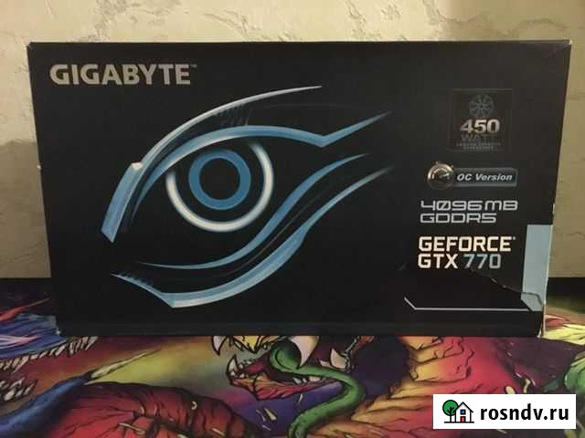 Видеокарта gtx 770 4gb (gtx 1050ti) Ростов-на-Дону - изображение 1