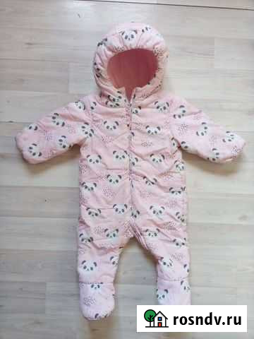 Зимний комбинезон для девочки 74 Краснодар - изображение 1