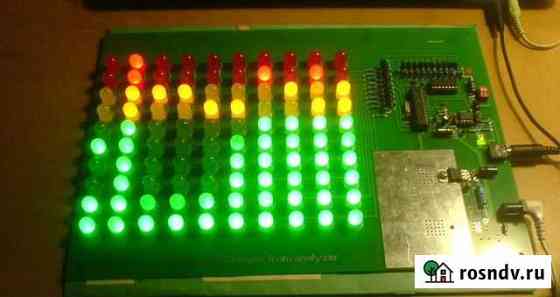10 полосный Спектроанализатор-на Atmega8 Новокузнецк