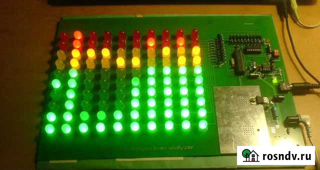 10 полосный Спектроанализатор-на Atmega8 Новокузнецк - изображение 1