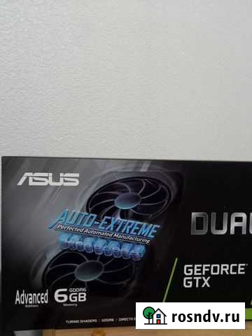 Asus GeForce GTX 1660 Super dual EVO advanced Нижневартовск - изображение 1