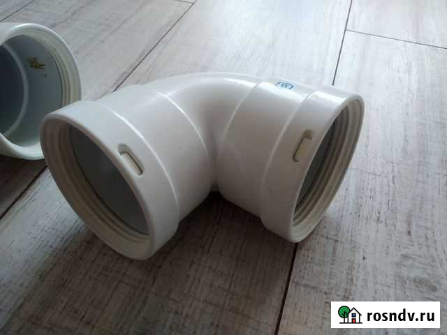 Угол дымохода stout DN80 87 градусов двухраструбны Старый Оскол - изображение 1