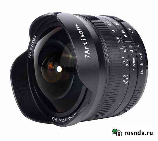 Объектив 7Artisans 7.5mm F2.8 mark ii Sony E Уфа