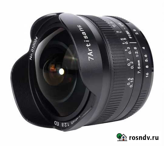 Объектив 7Artisans 7.5mm F2.8 mark ii Sony E Уфа - изображение 1