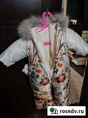 Зимний комбинезон для девочки 80 Тула - изображение 1