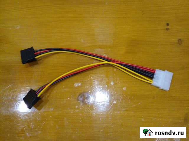 Разветвитель питания с молекса под сата Нижний Тагил - изображение 1