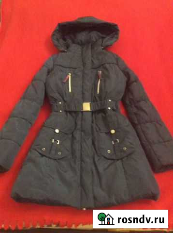 Пуховик на девочку 8-11 лет Краснодар - изображение 1