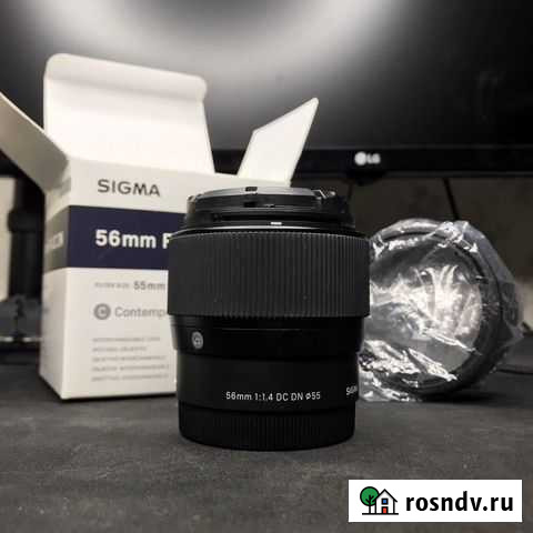 Sigma 56mm f1.4 sony e Махачкала - изображение 1