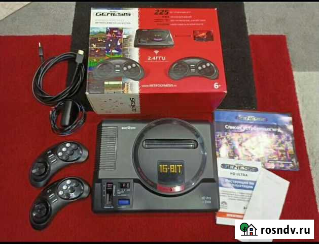 Игровая приставка Sega Retro Genesis HD Ultra+225 Киров - изображение 1