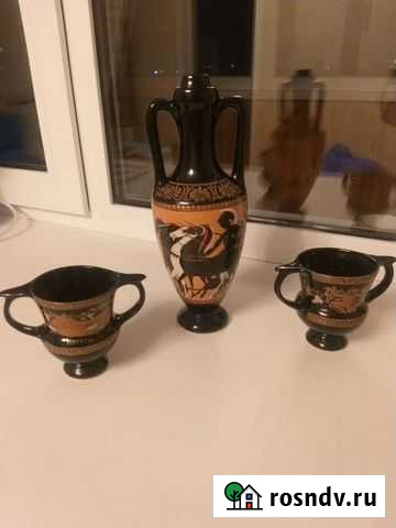 Ваза-амфора и две чаши Курск - изображение 1