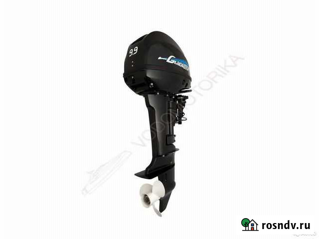 Лодочный мотор gladiator G9,9FHS 9.9 л.с - наличие Астрахань - изображение 1