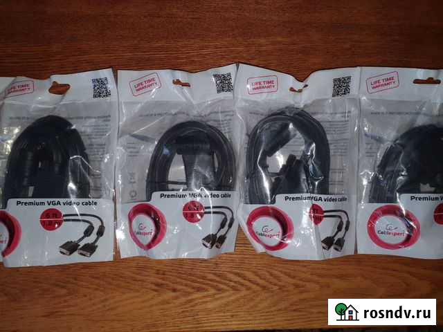 Высококачественные VGA кабели. 1.8м Мурманск - изображение 1