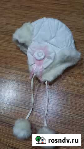 Шапка для девочки от 3 до 6 лет Брянск - изображение 1