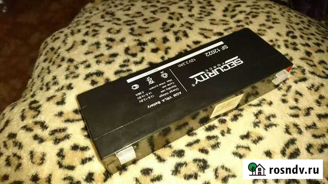 Аккумулятор AGM 12 v.2.2Ah Челябинск - изображение 1