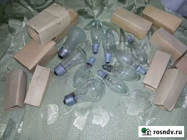 Лампа накаливания новая 10 штук Калининград - изображение 1