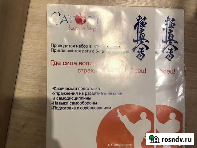 Тренировки для детей и взрослых- Карате Кекушинкай Мурманск - изображение 1