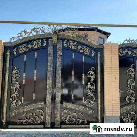 Кованные ворота Кизляр