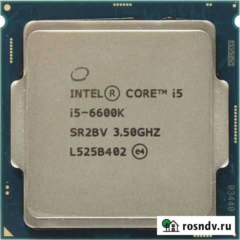 Процессор i5 6600k Стерлитамак - изображение 1