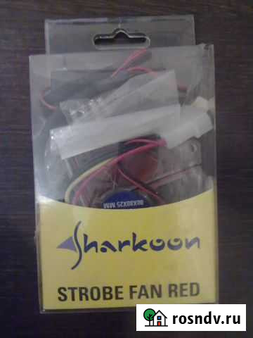 Вентиялтор Strobe Fan Red 80x80x25 Новый Красноярск - изображение 1