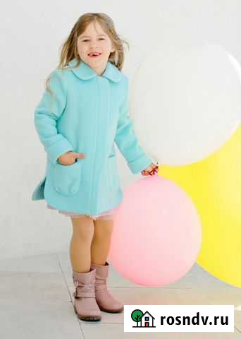 Детское шерстяное пальто р-р от 122 до 152 Санкт-Петербург - изображение 1