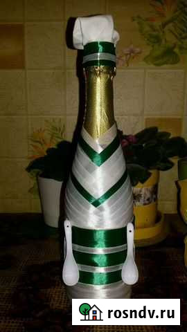 Тематическое оформление бутылок Москва - изображение 1