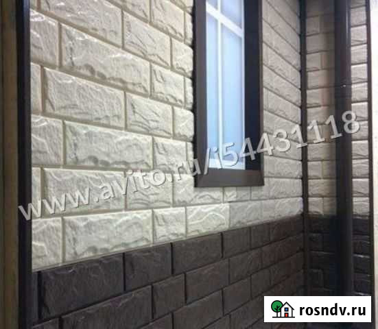 Сайдинг виниловый под камень и дерево Азов - изображение 1