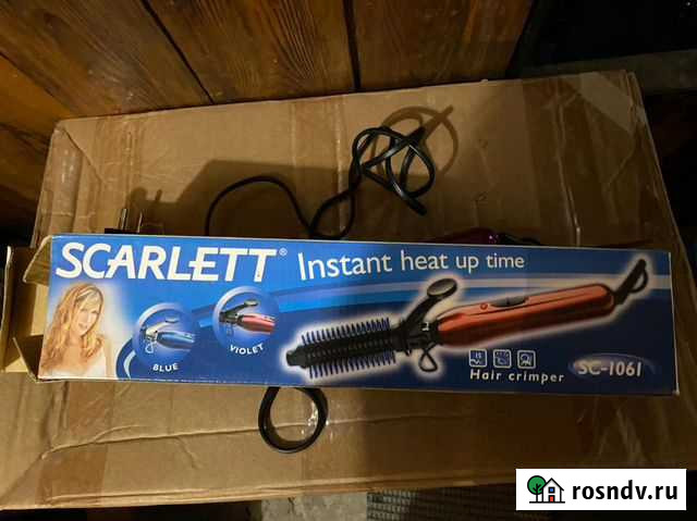 Щипцы-плойка для волос Scarlett SC-1061 Бийск - изображение 1
