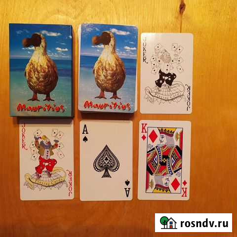 Карты игральные Маврикий Санкт-Петербург - изображение 1