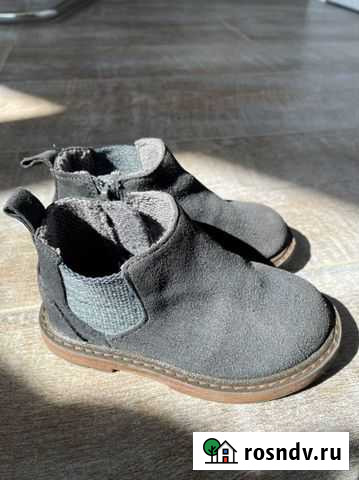 Ботинки детские демисезонные 21 zara Тверь - изображение 1