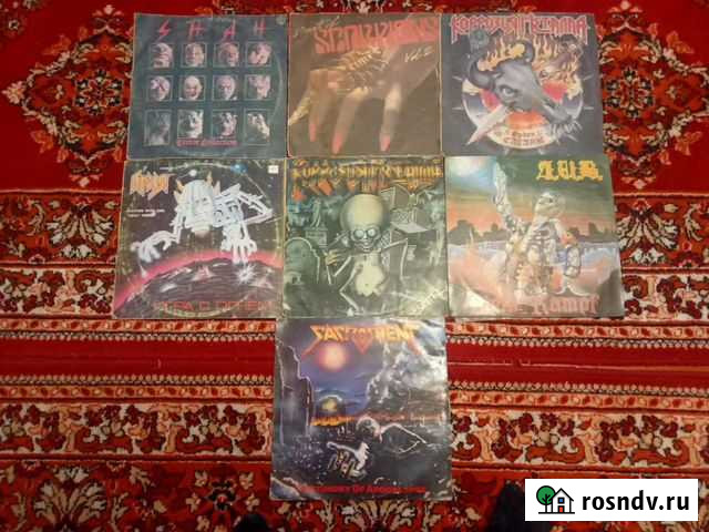 Виниловые пластинки рок Курск - изображение 1